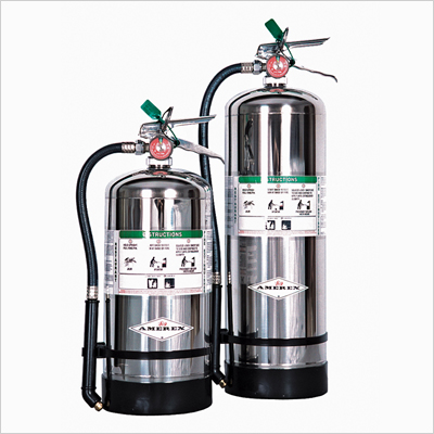 Wet Chemical Stored Pressure Class "K" Kitchen Extinguishers